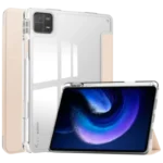 Capa Crystal Xiaomi Pad 6 Compatível Dourado