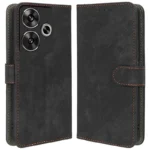 Capa livro 360º Protection Xiaomi Redmi 13 / Poco M6 4G Preto