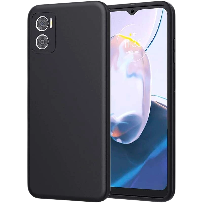 Capa Motorola Moto E22 / Moto E22i Square Liquid Premium Preto - Image 1