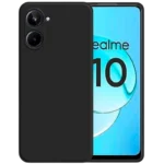 Capa Realme 10 Square Liquid Premium Preto