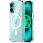 Capa Magsafe Compatível para iPhone 16 Plus 6.7’’ Transparente