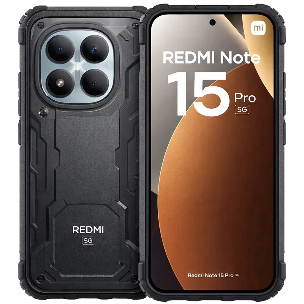 Capa de silicone reforçada Xiaomi Redmi Note 15 Pro 5G - Image 1