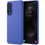 Capa Samsung Galaxy S25 Edge Square Liquid Premium Azul