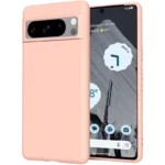 Capa de silicone Google Pixel 8 Pro Rosa