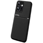 Capa em silicone sintética Xiaomi Redmi Note 12 4G Magnetic Shockproof Preto
