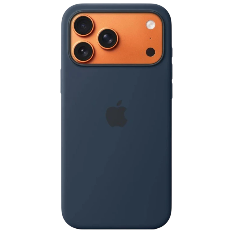Capa de silicone com Magsafe iPhone 17 Pro Max - Meia-noite - Image 1