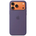 Capa de silicone com Magsafe para iPhone 17 Pro Max - Névoa Lilás