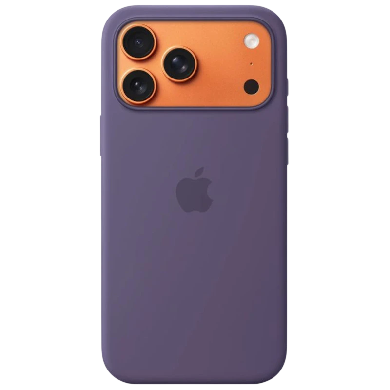 Capa de silicone com Magsafe para iPhone 17 Pro Max - Névoa Lilás - Image 1