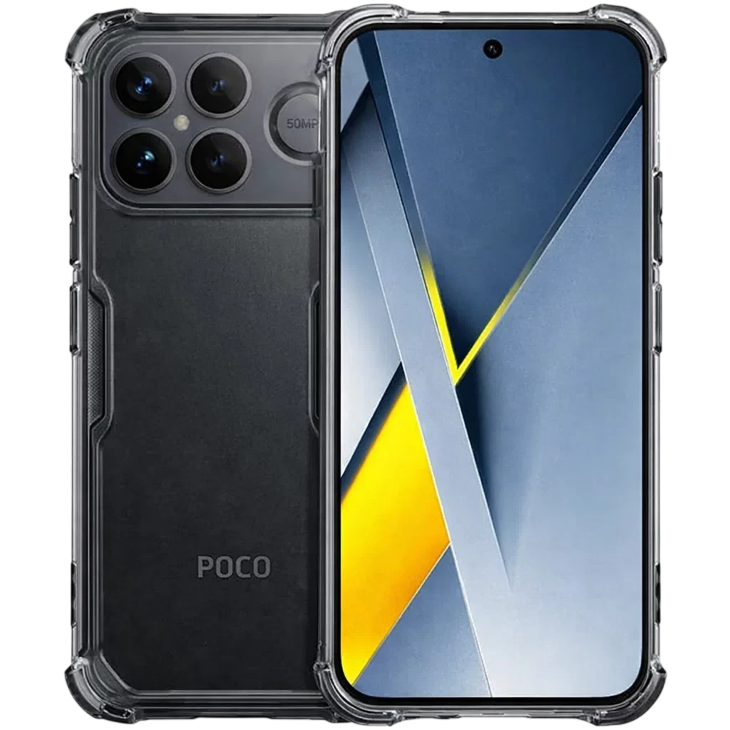 Capa de silicone reforçada Poco F8 Ultra 5G - Image 1