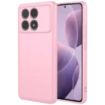 Capa Xiaomi Poco F6 Pro 5G Square Liquid Premium Rosa