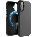 Capa Macia Magsafe Compatível iPhone 16 6.1" Preto