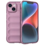 Capa de silicone Wave iPhone 15 Lavanda