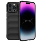 Capa de silicone Wave iPhone 15 Pro Max Preto
