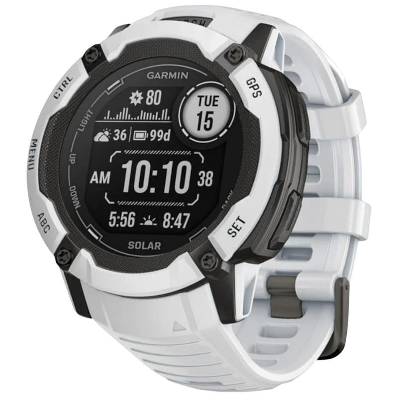 Garmin Instinct 2X Solar 50mm Branco - Smartwatch com GPS - Image 1