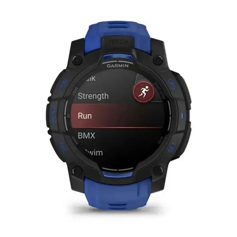 Garmin Instinct 3 AMOLED 45 mm Preto com Correia Azul - Image 3