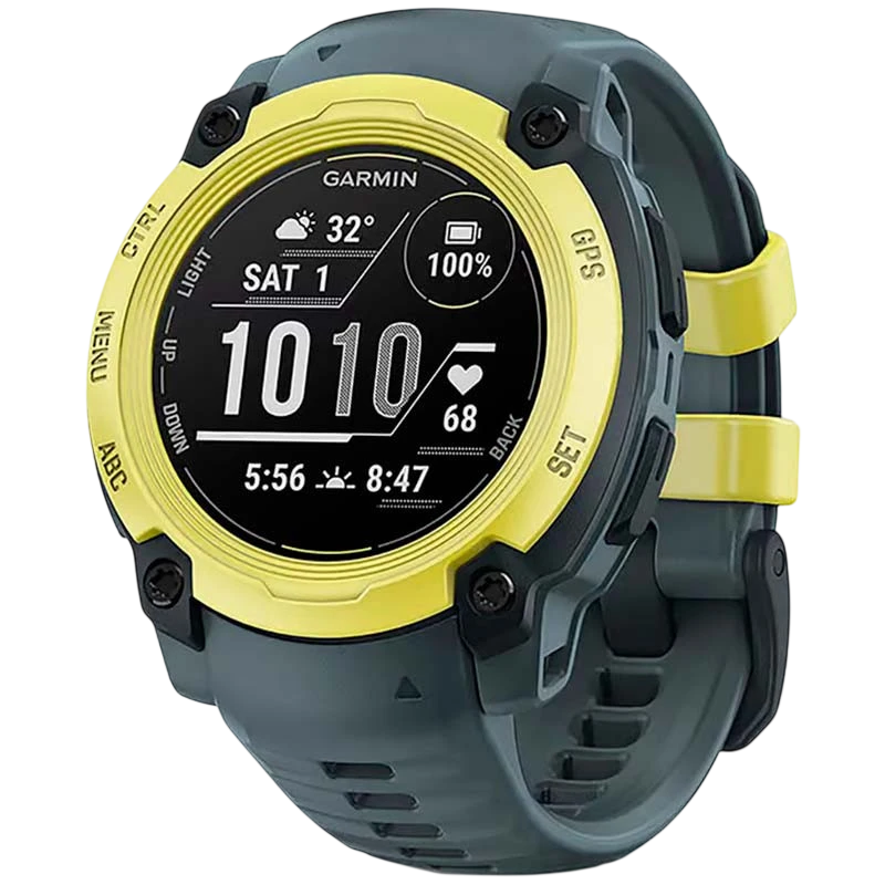 Garmin Instinct E 40mm Amarelo com Bracelete Cinzento - Smartwatch com GPS - Image 1