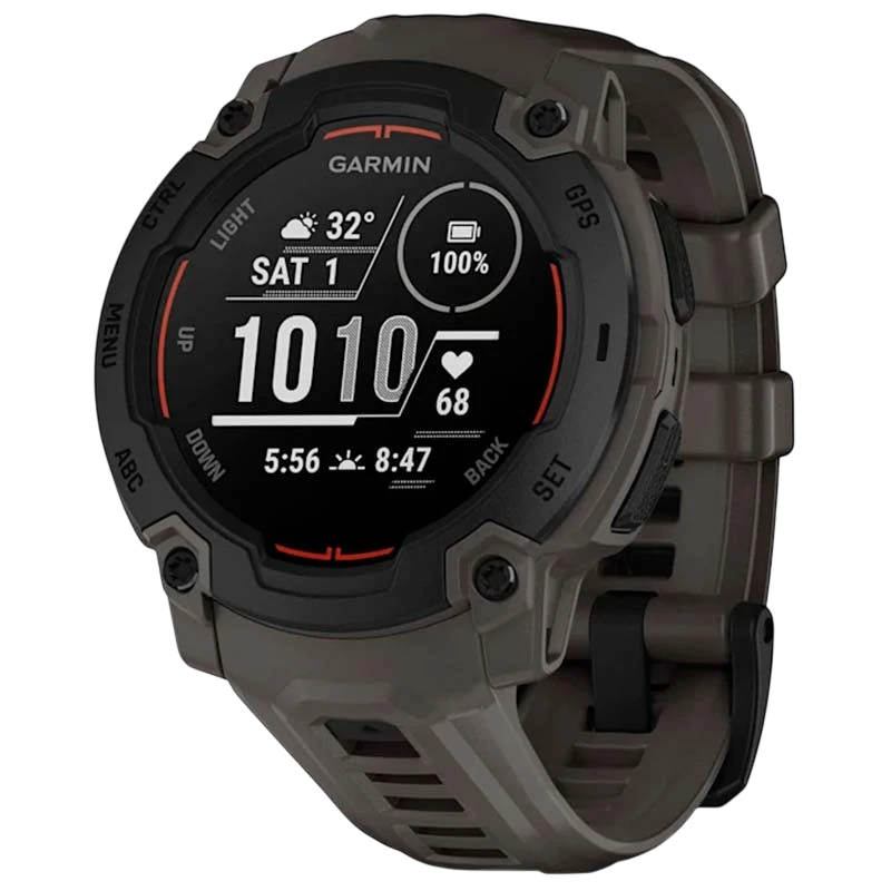 Garmin Instinct E 45mm Preto com Bracelete Carvão - Smartwatch com GPS - Image 1