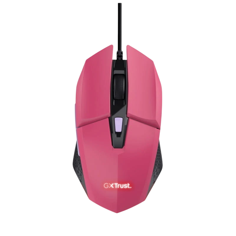 Trust GXT109P FELOX USB Tipo A Rosa - 6400 DPI - Image 1