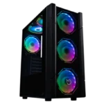 Caixa PC Hiditec V30 ARGB SPCC Preto