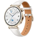 Huawei Watch GT5 41mm GPS Bracelete Em Pele Branco - Relógio Inteligente