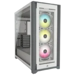 Corsair iCUE 4000X RGB Midi Tower Branco