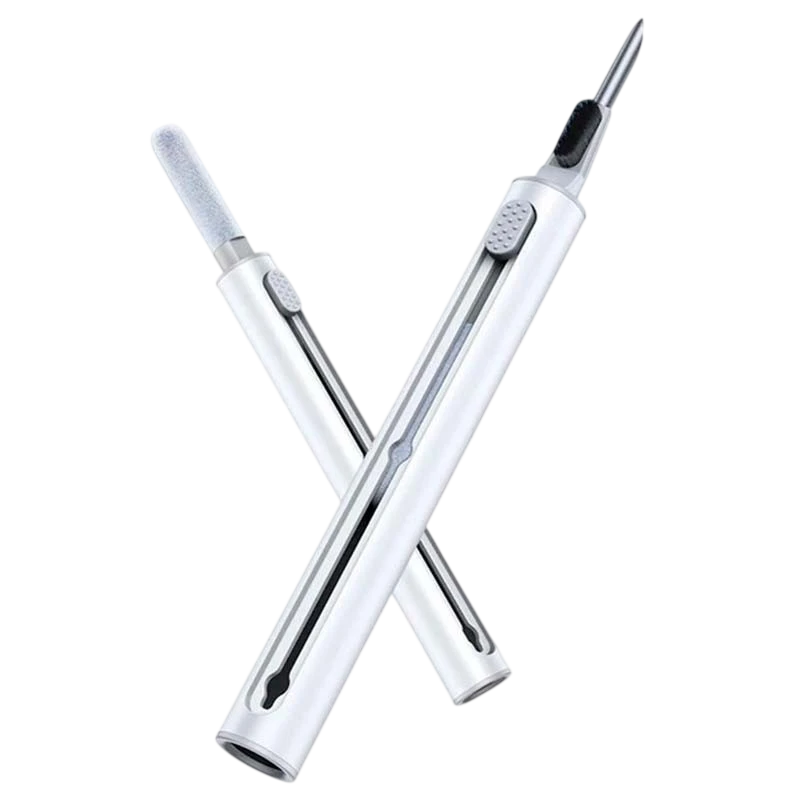 Kit de Limpeza Multifuncional de Auriculares Smartphones e Tablets 2ªGer Branco - Image 1