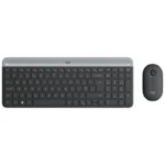 Teclado e rato sem fios Logitech MK470 Grafite