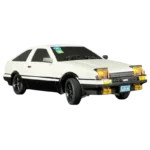 LD1801 AE86 1/18 2.4G (versão Gyro) Drift Branco - Carro RC