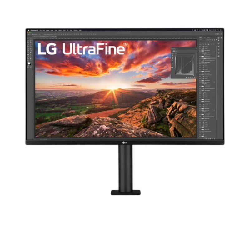 LG 32UN880K 32 4K Ultra HD IPS Ergo Stand FreeSync Preto - Image 1