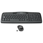 Pack de teclado de membrana e mouse Logitech MK330 - 1000 DPI
