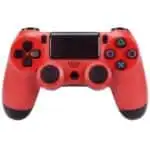 Comando Compativel PlayStation 4 - Vermelho