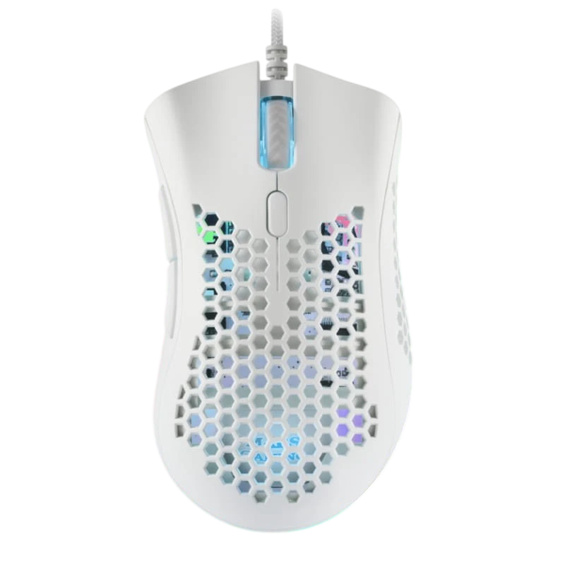 Mars Gaming MMEXW USB RGB 32000 DPI Branco - Image 1