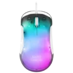 Mars Gaming MMGLOWW USB RGB 12800 DPI Branco