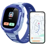 Mibro Kids P6 com 4G GPS e câmara integrada, Azul
