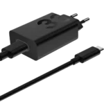 Motorola TurboPower 33W EU Carregamento rápido - Carregador universal com cabo de 1 m Preto