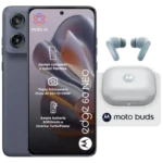 Motorola Edge 60 Neo 5G 256 GB Azul Grisaille Sensor Sony de 50 MPx 8 GB de RAM Moto AI + Auriculares Moto Buds