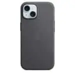 Capa FineWoven com MagSafe para iPhone 15, Preto