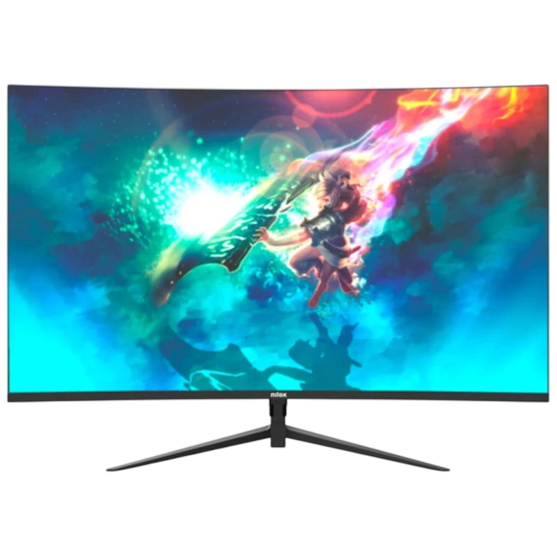 Nilox NXM24CRV01 23.8 FullHD VA Curva 165Hz FreeSync Preto - Image 1