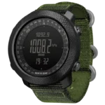 North Edge Apache com Bracelete de Nylon Verde- Relógio Digital