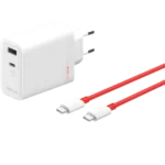 Carregador ONEPLUS SUPERVOOC com duas portas GaN de 120 W e cabo USB-C