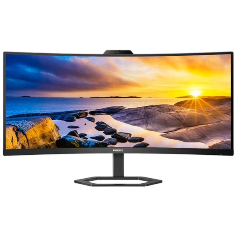 Philips 5000 series 34E1C5600HE/00 34” 2K Ultra HD VA UltraWide Curvo 100 Hz Preto - Image 1