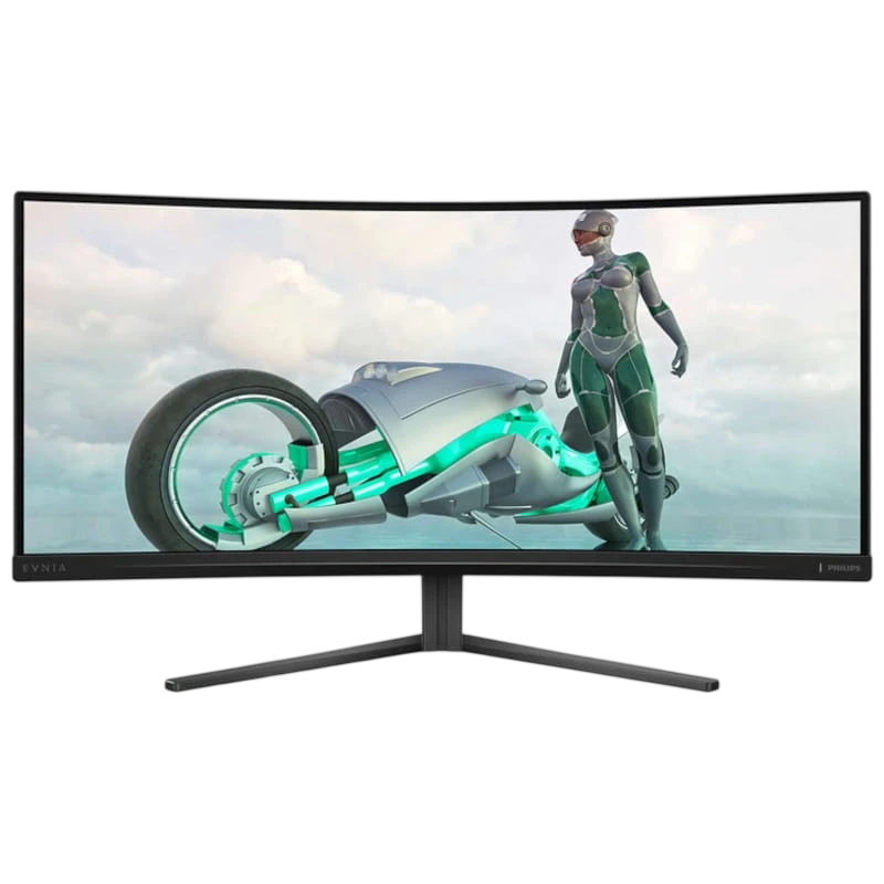 Philips Evnia 34M2C3500L/00 34" Quad HD VA 180 Hz UltraWide Curvo Preto - Image 1