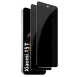Protetor de vidro temperado Antiespionagem Xiaomi 15T