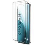 Protetor de vidro temperado Oppo Reno14 Full Screen 3D