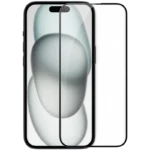 Película de vidro temperado iPhone 15 Full Screen 3D