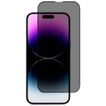 Película de vidro temperado Anti Espião Apple iPhone 15 Pro Max