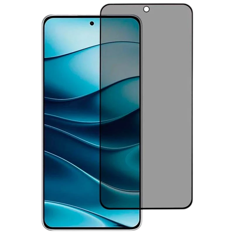 Película de vidro temperado Anti Espião Xiaomi Redmi Note 14 5G / Note 14 4G - Image 1