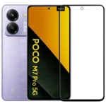 Protetor de vidro temperado Full Screen 3D Xiaomi Poco M7 4G