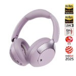 QCY H3 Pro Headphone Bluetooth Cancelamento de Ruído Roxo - Image 2