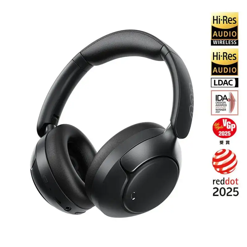 QCY H3 Pro Headphones Preto Cancelamento de Ruído Superior - Image 2